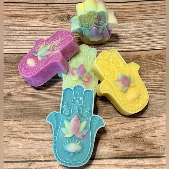 Hand Crafted Other - Sold out-! Hand Crafted Hamsa Soap with Shadow Box Plaque with the Hamsa Prayer
